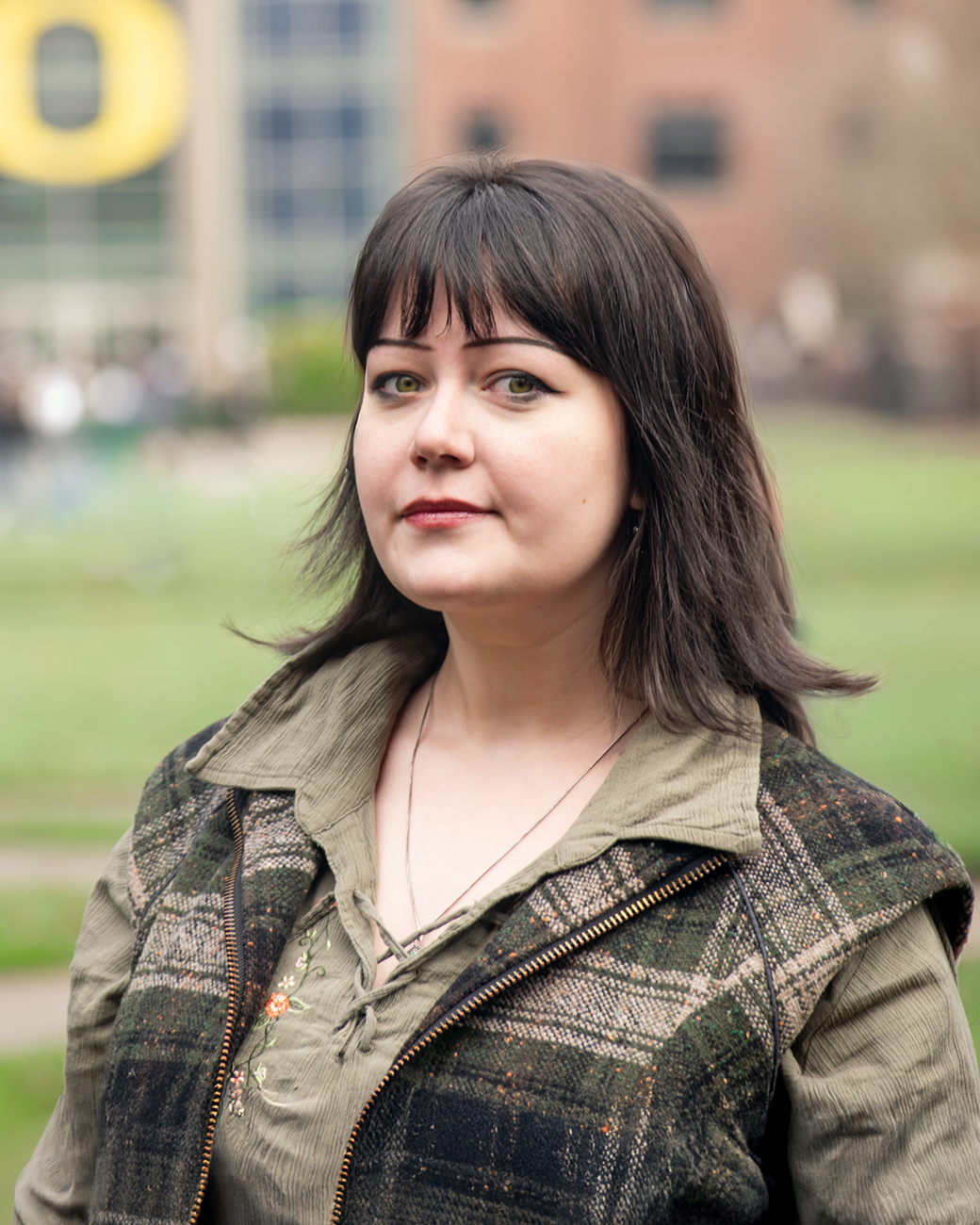 Headshot of Ceilidh McCallum outside